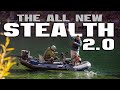 The All New STEALTH 2.0 | Self bailing | Ultra stable | Inflatable fishing boat | Flycraft