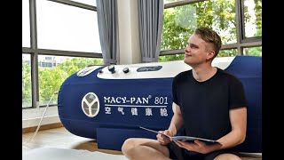 MACY-PAN 801 Hyperbaric Oxygen Chamber Installation Guide