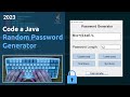 ASMR Programming - Random Password Generator - Java Swing Tutorial