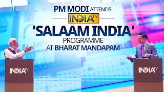 PM Modi Live | PM Modi Exclusive Interview with Rajat Sharma | Salaam India | India TV Aap Ki Adalat