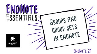 Groups and Group Sets in EndNote