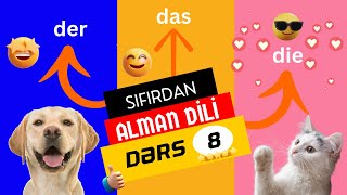 8. der, das, die (müəyyən artikllar)  - Sıfırdan Alman Dili Dərsləri