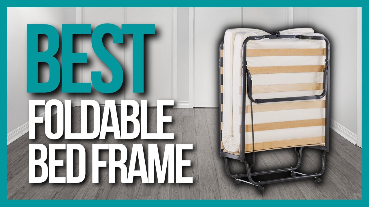 📌 TOP 5 Best Foldable Bed Frames - YouTube