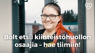 Kiinteistöhuollon osaaja, sinulle on töitä tarjolla 💪⎪Hae mukaan Boltin tiimiin ⭐️⎪Duunitori