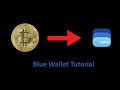 Easy Blue Wallet Tutorial - Bitcoin Beginners