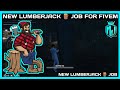 QBCore New LUMBERJACK 🪵 JOB  *FREE* | FiveM Roleplay Scripts | FiveM Tutorial 2023 | MJ DEVELOPMENT
