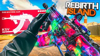 this META KSV CLASS SETUP is INSANE on REBIRTH ISLAND WARZONE!