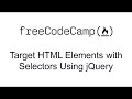 Target HTML Elements with Selectors Using jQuery