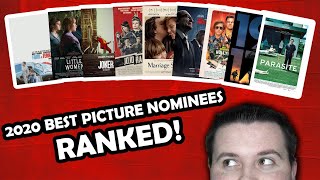 2020 Best Picture Nominees Ranked!!!