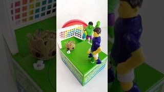 FOOTBALL Coin Bank ＃13 Marvel Spider-Man Oody ASMR #shorts #satisfying #asmr @marblerun-asmr