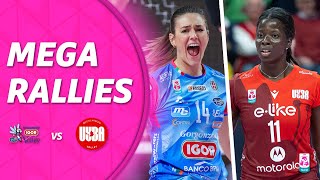 MEGA RALLIES of the match Novara - Busto Arsizio | Coppa Italia 2025 | Lega Volley Femminile 2024/25