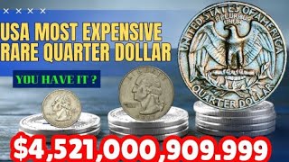 You Might Have a $4,521,000,909.999+ Rare Washington Quarters Hidden in Your Change! DO YOU KNOWN!