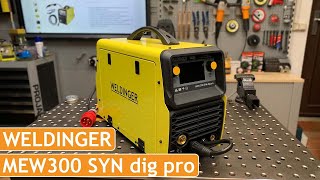 WELDINGER MEW300 SYNdig pro | Profi Kombischweißinverter mit Digitalsteuerung für mehr Bedienkomfort