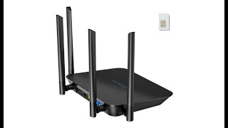 Dionlink 4G LTE Router with SIM Card Slot Unlocked for Wireless Internet WiFi Hotspot