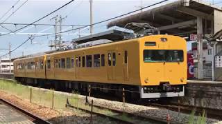 ｜JR西日本｜ 115系オカG−08編成  普通  新見行き  庭瀬駅発車