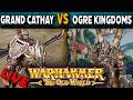 Grand Cathay VS Ogre Kingdoms - Warhammer The Old World Live Battle Report