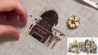 Flosstube:Stitch With Me #53 Thea Gouverneur Jerusalem cross stitch クロスステッチ