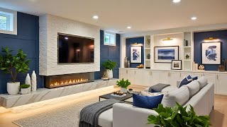 100+ Modern Linear Fireplace Ideas | Sleek Living Room, Bedroom & Patio Designs to Copy