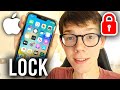 How To Lock Apps On iPhone With Face ID and Passcode - Full Guide