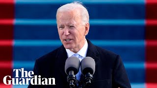 Joe Biden urges nation to come together in inaugural address: 'Unity is the path forward'