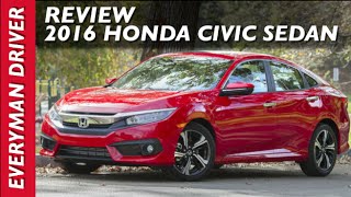 Watch This: 2016 Honda Civic Sedan on Everyman Driver