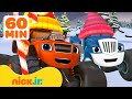 Blaze and the Monster Machines Holiday Rescues & Adventures! 🎄 1 Hour | Nick Jr.