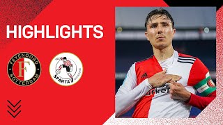 Finale play-offs na winst in STADSDERBY 🟢⚪🟢 | Feyenoord - Sparta Rotterdam | Eredivisie 2020-2021