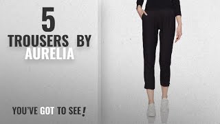 Top 10 Aurelia Trousers [2018]: Aurelia Women's Relaxed Fit Pants