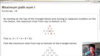 Project Euler using Scala: Problem 18 and 67