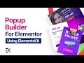 Elementor Popup Modal Widget. with ElementsKit | All-in-one addons for Elementor