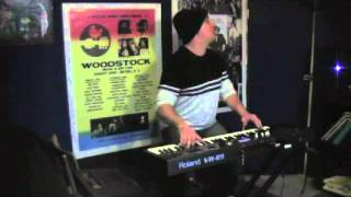 Roland VR-09 Organ Demo The Jefferson's Theme Song \