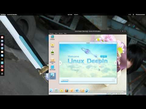 Linux deepin 12.12.1 install and overview