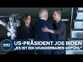 GEFANGENENAUSTAUSCH: Biden und Harris empfangen die amerikanische Russland-Rückkehrer | WELT Thema