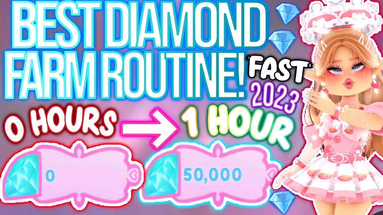 Make 50k Diamonds In One Hour With This Farming Routine Roblox Royale