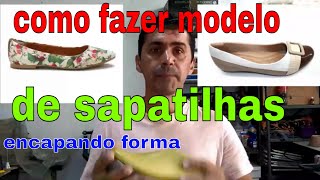 [passo a passo]como fazer sapatilhas femininas