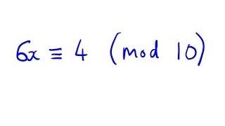 Solve a Linear Congruence with common factor