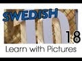 Learn Swedish Vocabulary with Pictures - Simple Numbers in Swedish