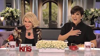 Joan Rivers on Kris Jenner talk show (2013)