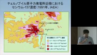 京都大学シンポジウム シリーズ「大震災後を考える」シリーズⅠ「大震災後の放射性物質除去を考える」講演「放射性セシウムの土壌浸透及び土壌から植物への移行」高橋 知之（京都大学准教授）2011年7月14日