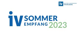 VOL.AT TV | LIVE: IV - Vorarlberg Sommerempfang 2023
