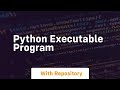 python executable program