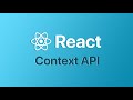React Context API to manage state