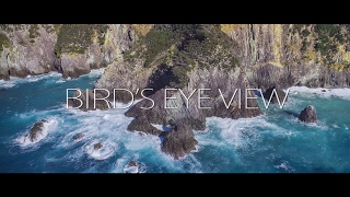 [ 4K Cinescope ]  BIRD'S EYE VIEW  冬の西伊豆 ドローン映像 松崎編  Aerial Footage Izu Peninsula in Winter