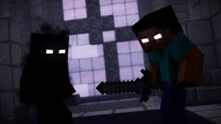 creepypastas minecraft reagindo ao herobrine [@ALBKMUSIC]