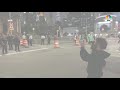 police block protesters from leaving manhattan bridge in hours long standoff nbc news now