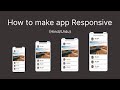 How to make App Responsive in Android Studio - Responsive App Design in Android