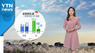 [날씨] 오전까지 공기 탁해...낮부터 찬 바람 불며 기온 '뚝' / YTN