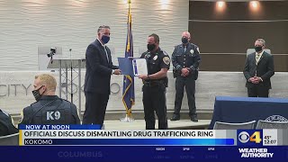 Kokomo officials discuss dismantling drug trafficking ring