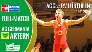 AC Germania Artern vs RV Lübtheen | Ringen 2. BUNDESLIGA | Full-Match