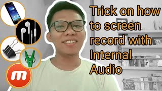 How to SCREEN RECORD with Internal Audio | mobizen No watermark |
